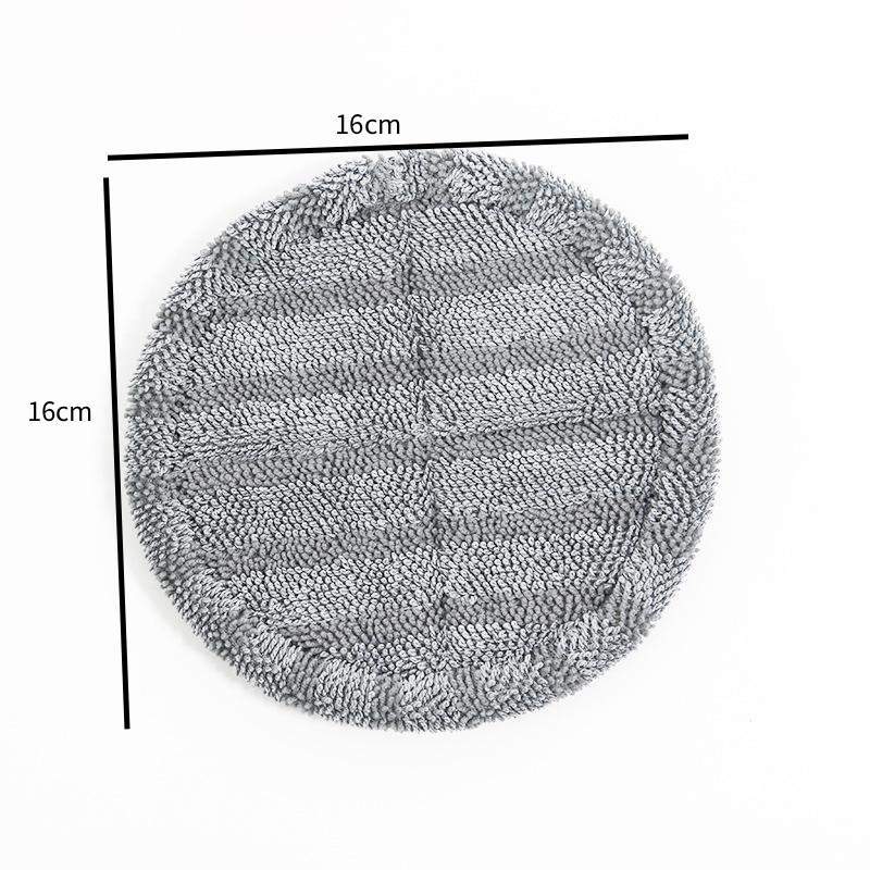 Steam Mop Replacement Cloths For Handheld Electric Sweeper Fiber Material Pack Of Two