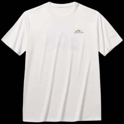 Herren Eisseide Freizeit Kurzarm T-Shirt
