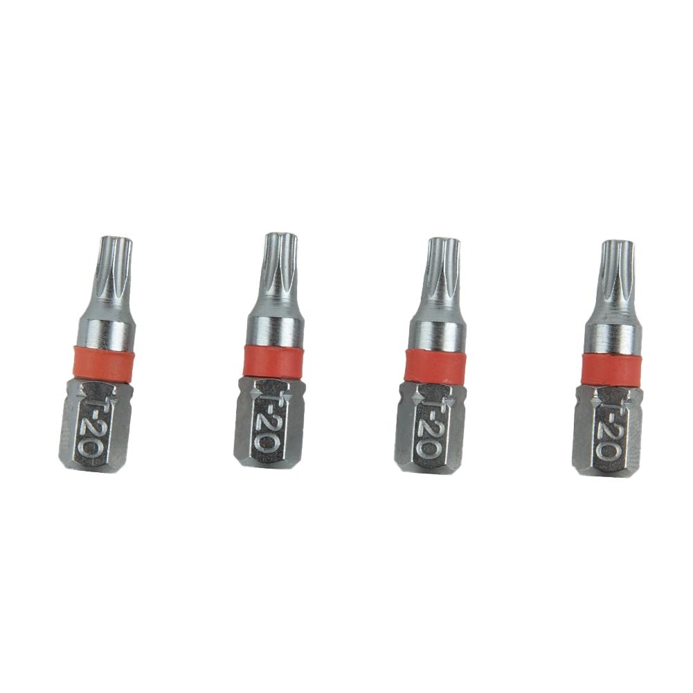 Screwdriver Bit 25mm 4Pc Hex Shank Screw Driver Bit