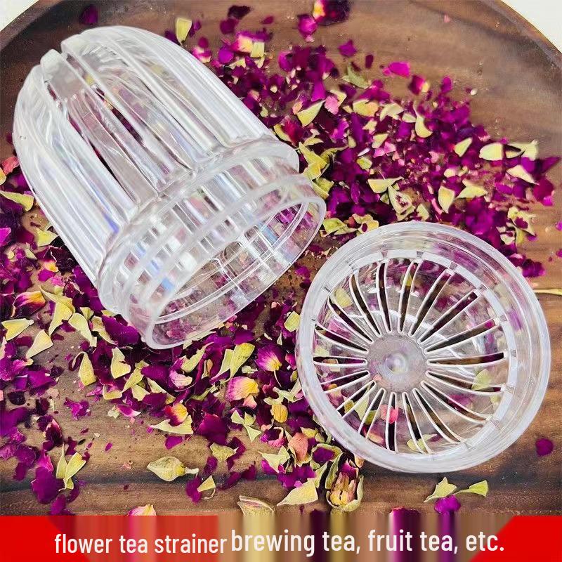 Portable Tea Strainer with Filter and Storage - Universal Teapot Artifact