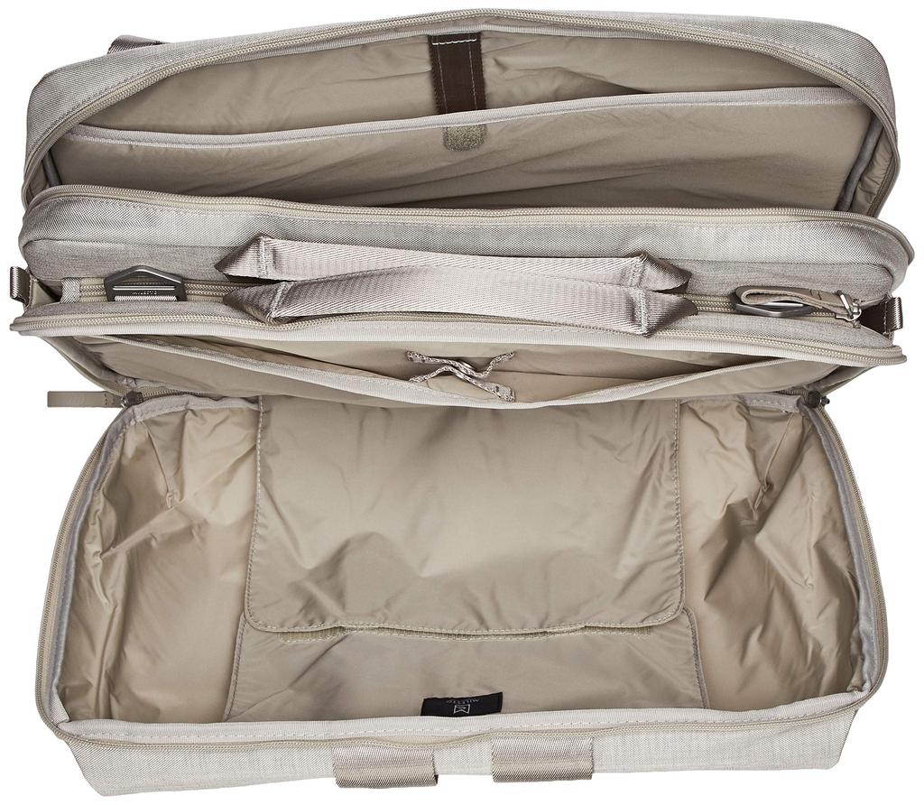 [Millet] 3-Way BriefcaseBackpack, Handheld, STLAKT, Heather Greige