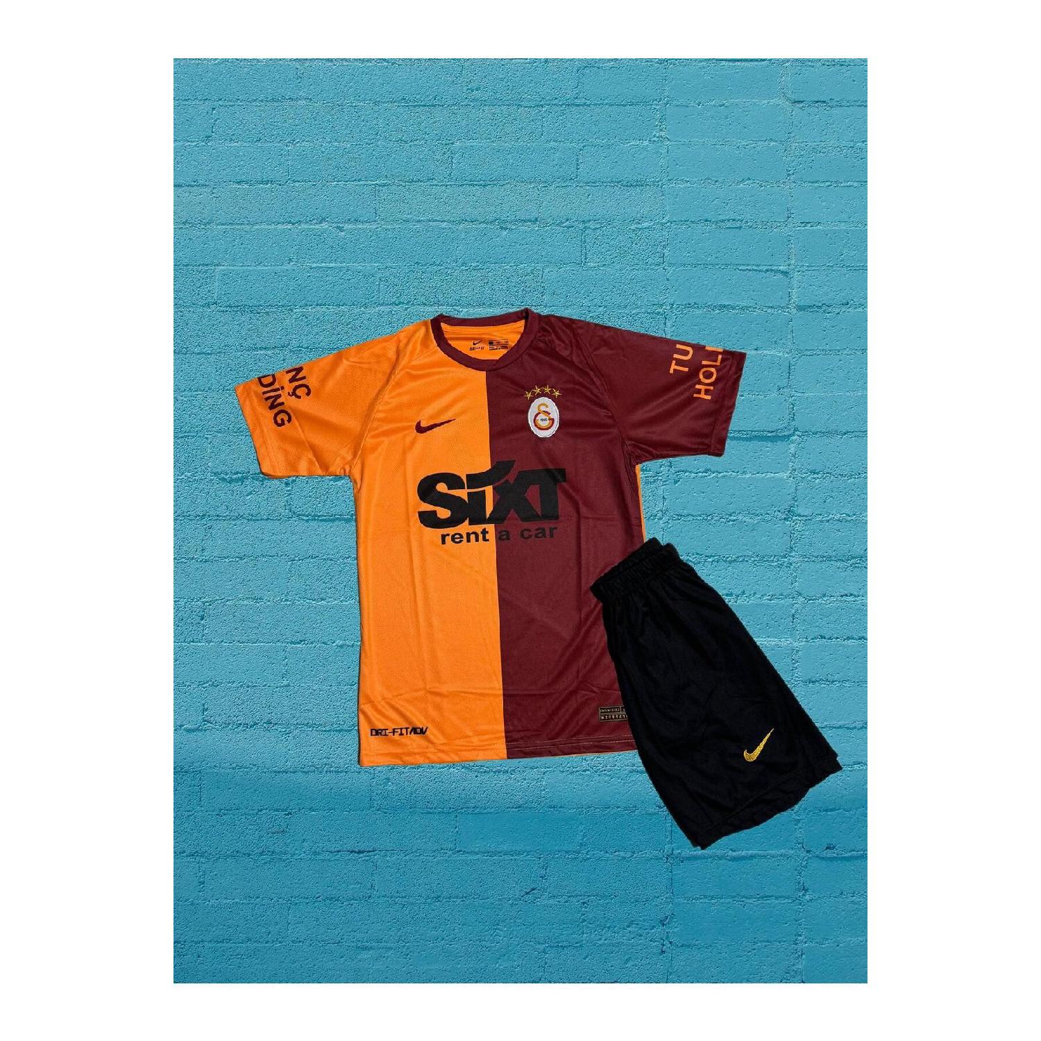 

Galaatasaray_zaaniiolo Yellow Red Kids Football Jersey 2 Pieces 3-4 Yaş красный
