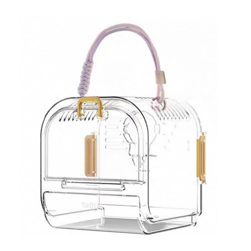 Outdoor Cats Backpacks Public Transport Pet Bag Large Detachable Cats Carriers for Transporting Parakeets and Finches