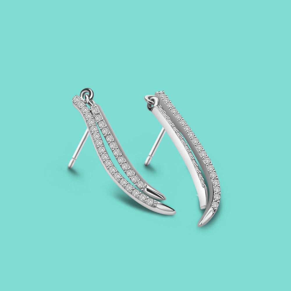 

Личность Женская;Серьги-гвоздики из стерлингового серебра 925 пробы, минималистичный дизайн с кисточками, серьги из розового золота, ювелирные украшения, аксессуары для вечеринок