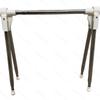Portable Telescopic Stainless Steel Folding Drying Rack for Clothes