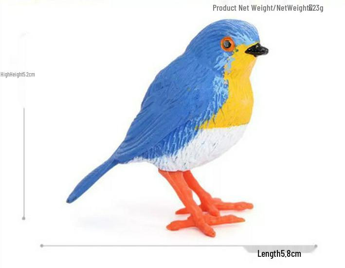 Kids' Cognitive Bird Model: Robin Chick Simulation Toy Ornament