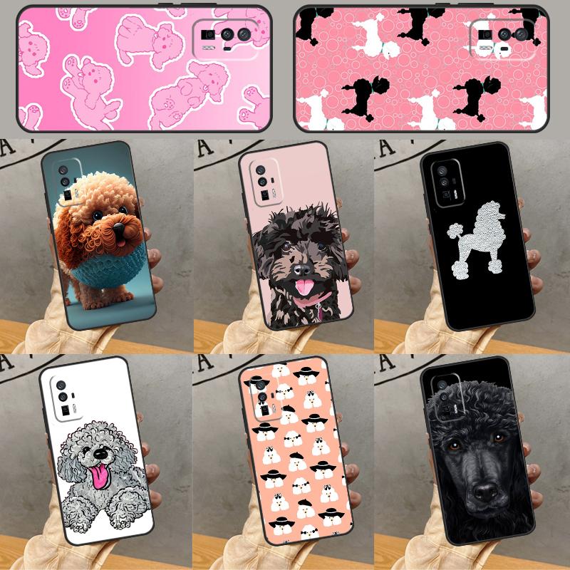 Poodle Dog Case For Xiaomi 14T Pro 13T 11T 12T 13 14 15 Ultra POCO X6 X7 Pro X3 X5 M6 F5 F6 Pro Cover