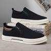 Mens Canvas Slip-On Loafers Casual Comfort Shoes Daily Wear