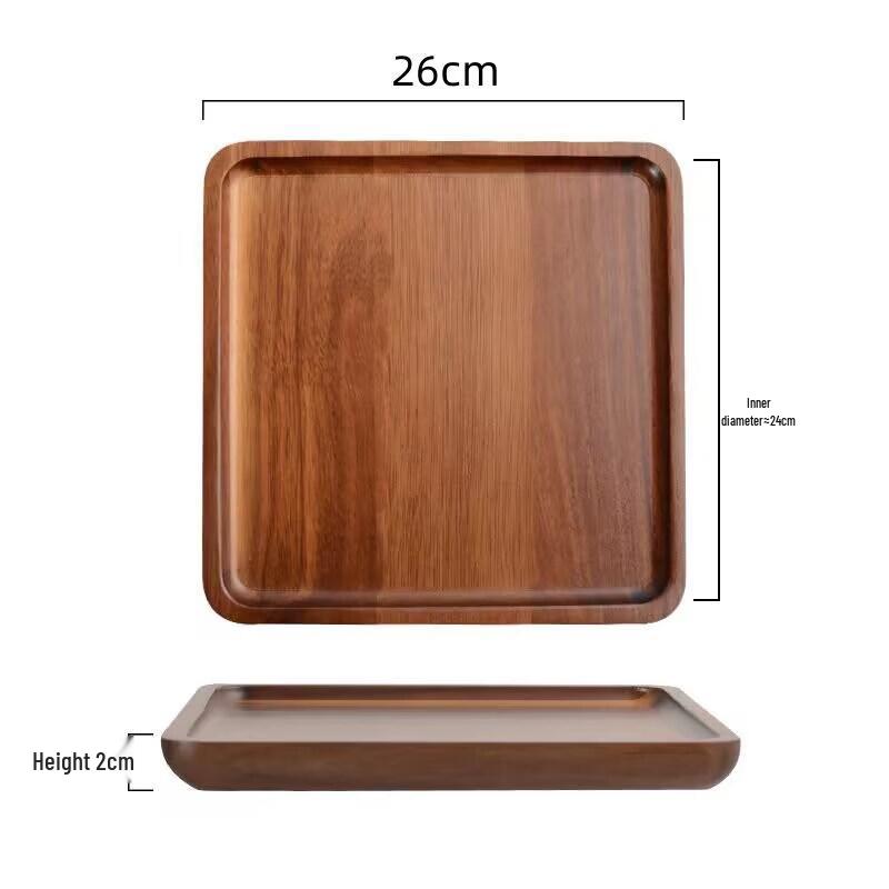 Jingbaodi Japanese Style Plastic Square Tea Tray