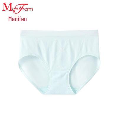 Maniform Mid-Rise Breathable Elastic Briefs