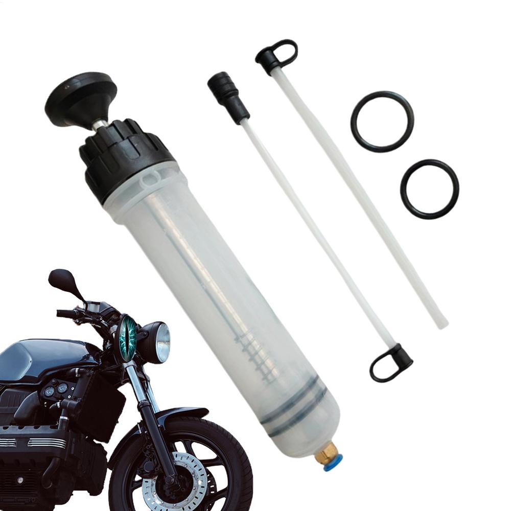 Fluid Extractor Hand Pump 500cc Steering Oil Suction Fluid Extractor Automobile Manual Extraction Fill Suction Syringe For