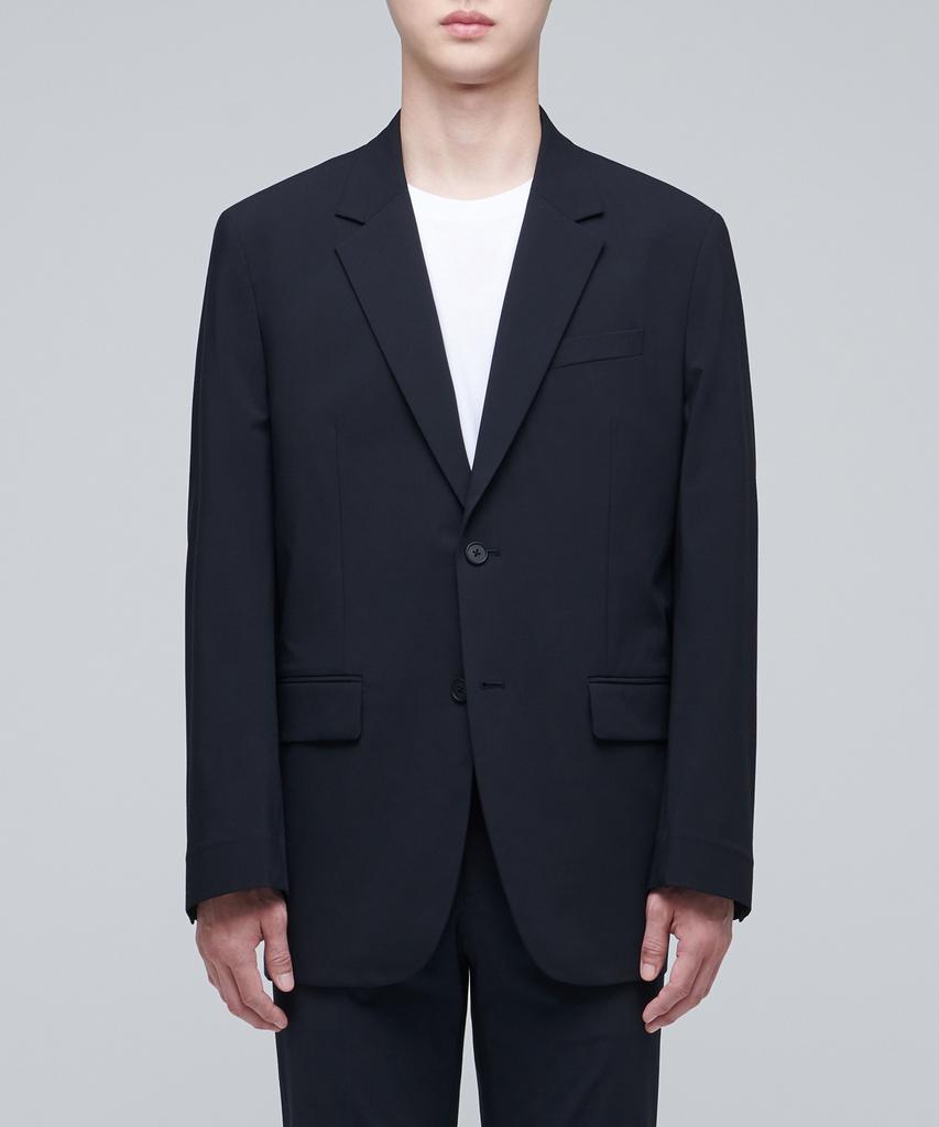 Musinsa Standard [Cooltandard] Relaxed Basic Blazer [Navy]