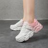 New dad shoes hollow mesh shoes student breathable thick sole heightening casual sports shoes travel shoes tide