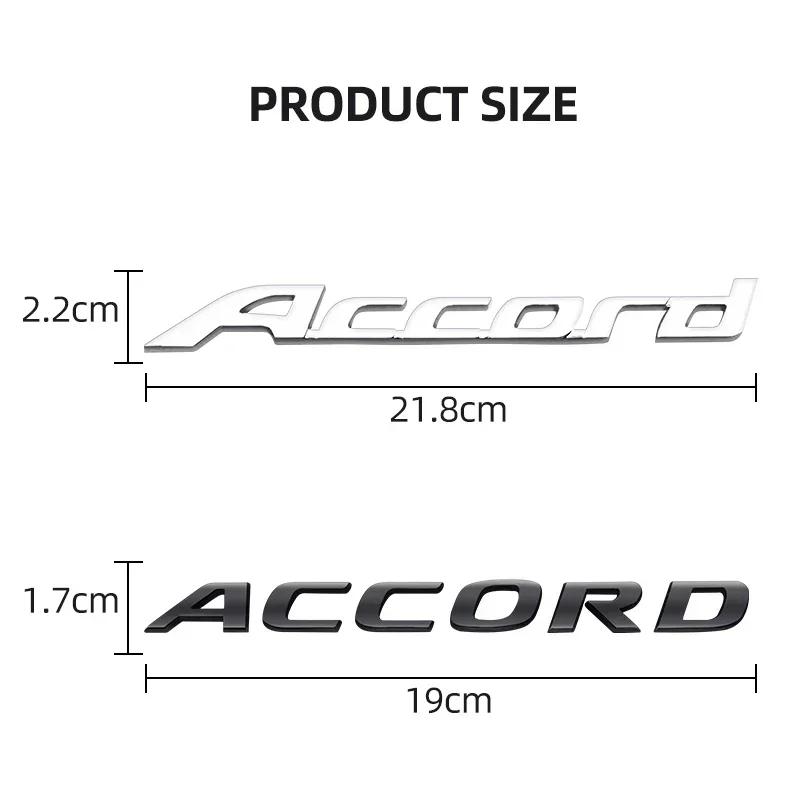 3D ABS Logo Badge Sticker Trunk Side Wing Emblem Fender Decal For Honda S Power Accord Civic Grand Vitara Swift Car Styling