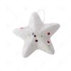 Hang Up Christmas Tree Pendant Decor  Party Foam White Star Pentagram Hanging Ornament 6pcs/12pcs