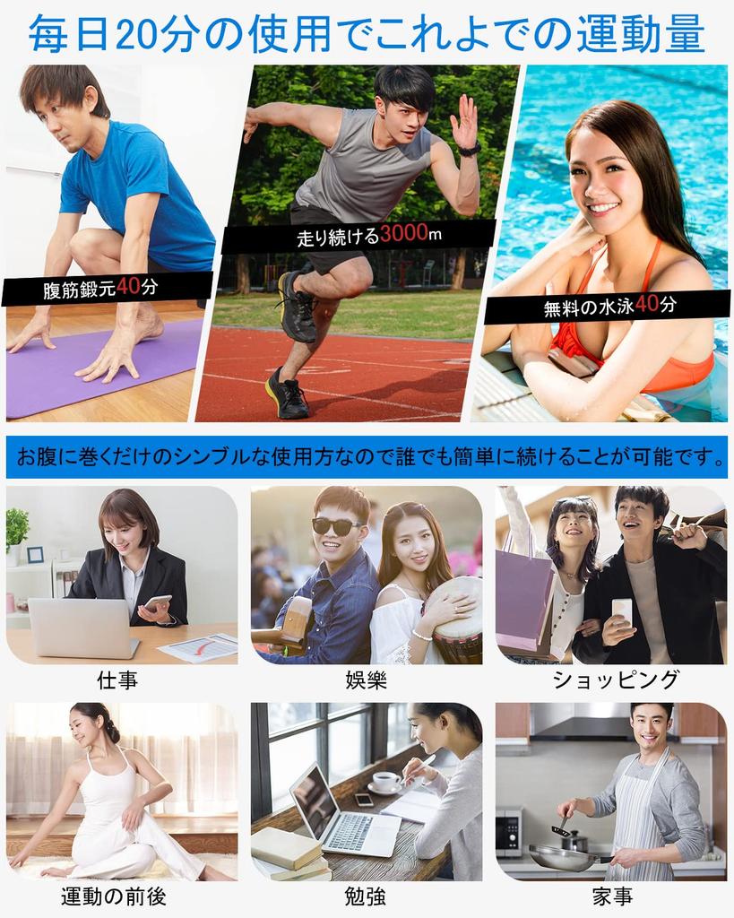 For EMS Abdominal Muscle Training Belt No Gel Sheets 8 Abdominal Muscle 14 Conductive Fabric Soft Just Spray with 8 19 Intensity LCD USB Abdominal