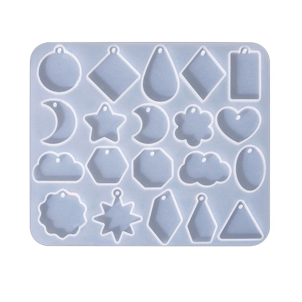 Stampo Creativo per Orecchini Fatti a Mano Pendenti per Orecchie Stampo in Silicone Stampo per Creazione di Gioielli Stampi Pratici per Ornamenti per Orecchie