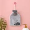 Animal Themed Kids Hand Towels Soft Absorbent Coral Velvets Quick Drying Towels for Kitchen and Bathroom