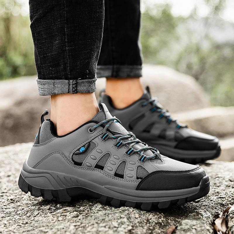Men's Anti-slip Hiking Shoes Women Wear-resistant Climbing Shoes Camping Trekking Sports Shoes Big Size Outdoor Sneakers
