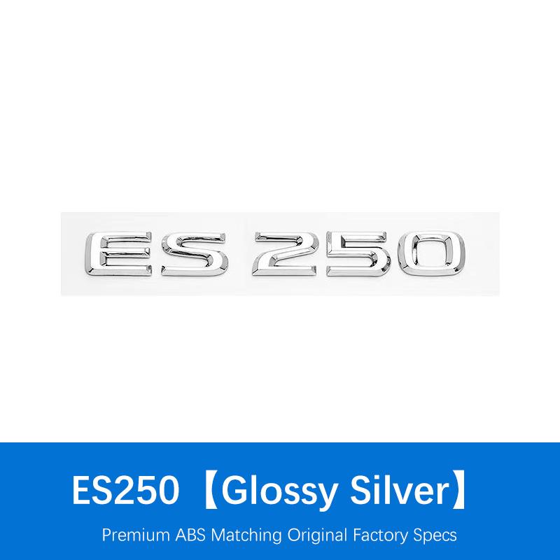 WQB1 Car trunk letter sticker Accessory For Lexus IS250 ES200 ES240 ES250 ES300 ES350 IS200 IS300 NX200t NX300 RX270 RX300 RX350