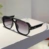 Vintage Rectagnle Sunglasses Men Fashion Double Bridge Square Candy Color Rim Shades Women Chic Korean Style Sun Glasses