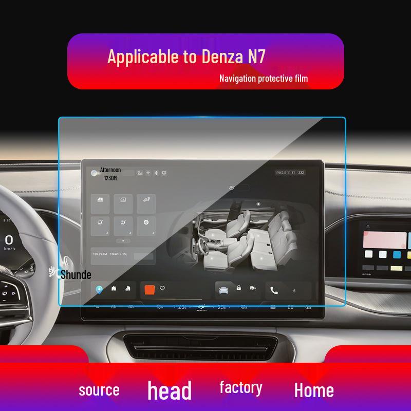 25 Denza N7/N8 Tempered Film Anti-Scratch Screen Protector for Console & Instrument