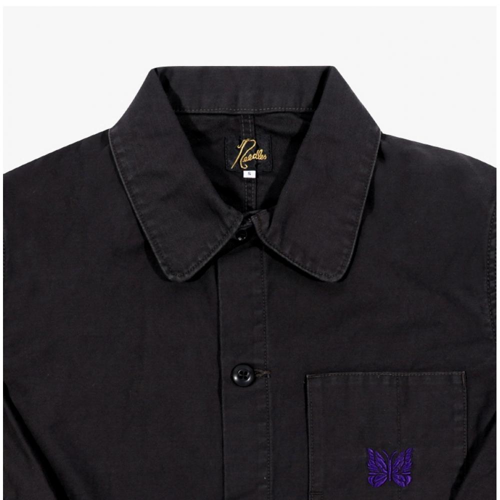 NeedleS Coverall Men S Jacket reverSe Satin B Black