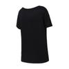 Adidas Neo Round Neck Running Casual Sports Short Sleeve T-Shirt Women T-Shirts Black CV7021