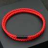 Nowa Minimalistyczna Bransoletka z Liny Kilowej Dla Mężczyzn Dwupoziomowa Owijana Bransoletka Bangle Homme Morska Bransoletka Prezenty Dla Niego Pulseria Joias