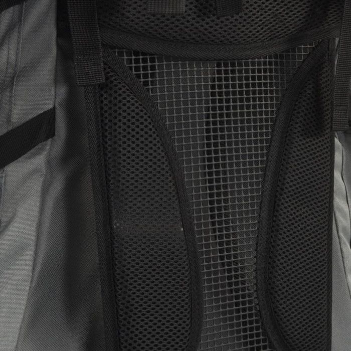 NC Sac À Dos De Randonnée Gris 100L Tissu Oxford Vidaxl