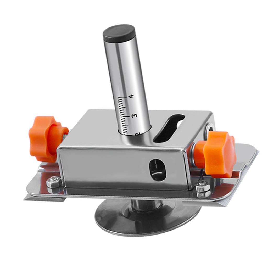 Anreißwerkzeug Edelstahl Multifunktional Doppelte Verwendung Parallellinien-Hilfswerkzeug