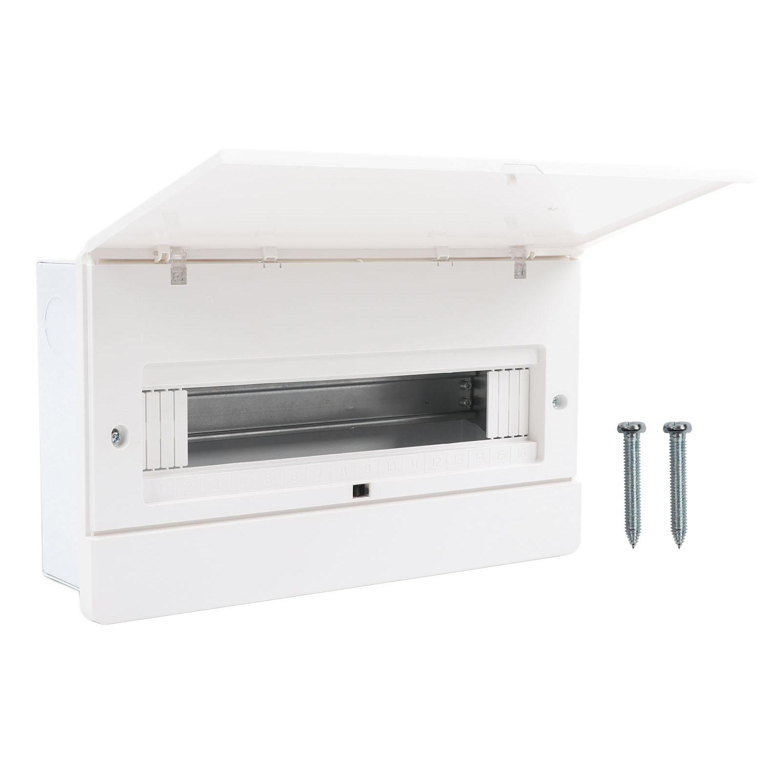 

Distribution Box 16 Way Circuit Breaker Plastic Cover Protection Case for Indoor Outdoor