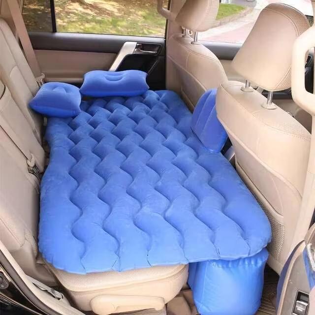Materasso da viaggio gonfiabile per auto, universale, per sedile posteriore, multifunzionale, cuscino per divano, campeggio all'aperto