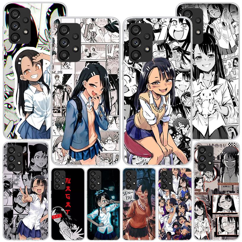 Nagatoro San Anime Aesthetic Phone Case For Samsung Galaxy A17 A16 A15 A14 A13 A57 A56 A55 A54 A53 A37 A36 A35 A34 A33 A26 A25 A