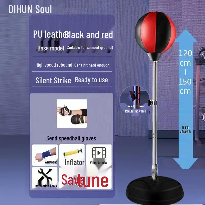 

Регульована швидкісна груша-мішень для тренувань з боксу в приміщенні - Підходить для дорослих та дітей