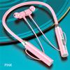 Wireless Bluetooth-compatible 5.2 Headset Hanging Neck Type Stereo Noise Reduction Sports Headphones With Microphone