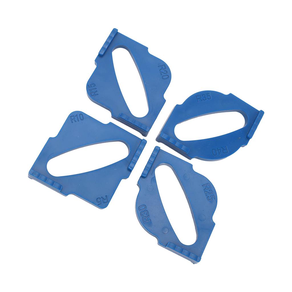 4Pcs Radius Jig Router Template R5 R10 R15 R20 R25 R30 R35 R40 Rounded Corner Radius Routing