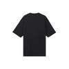 Jordan Solid Cotton Letter Print Short Sleeve T-Shirt Men Tops Black DO8897-010