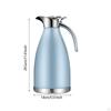 Stainless Steel Coffee Carafe Water Dispenser Leakproof Easy To Use Insulated Bottle for Juice