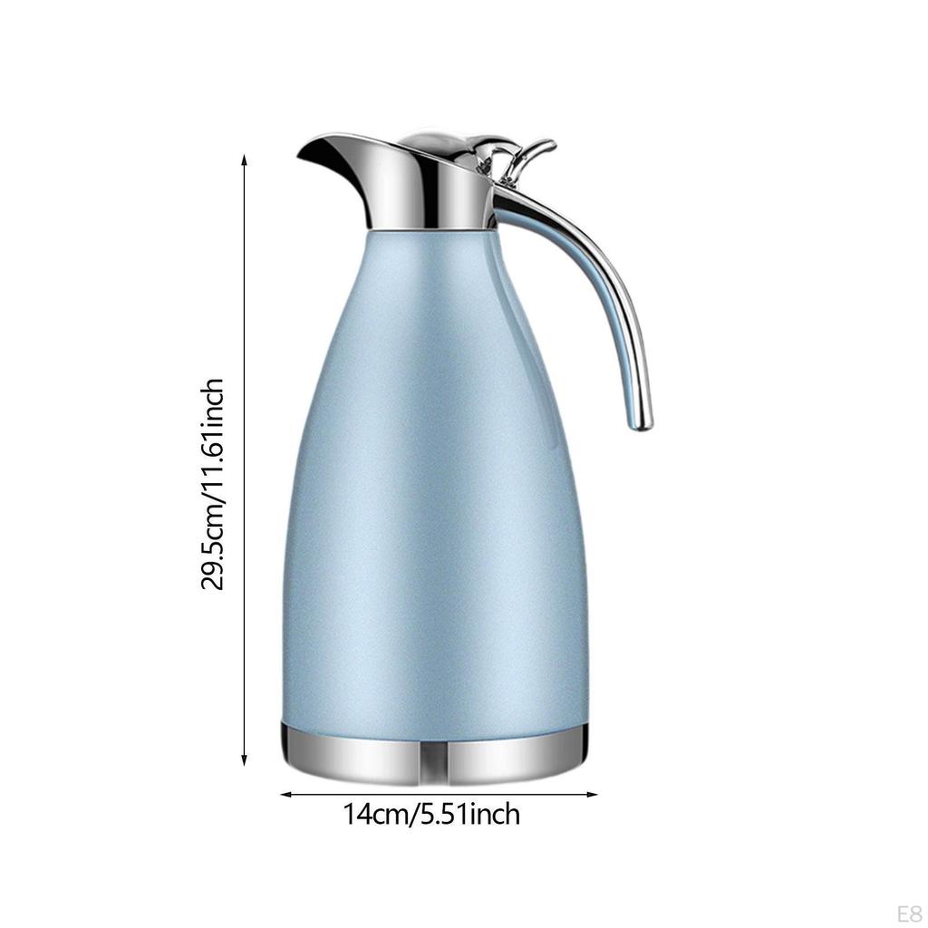 Stainless Steel Coffee Carafe Water Dispenser Leakproof Easy To Use Insulated Bottle for Juice