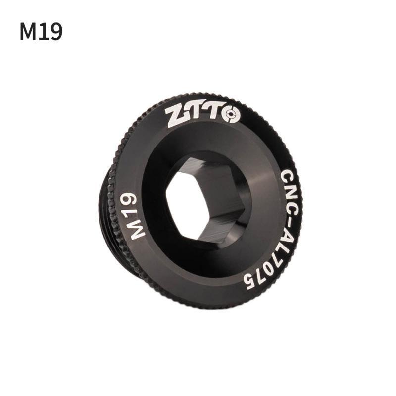 Bicycle Crank Arm Fixing Bolt Wear Resistant Aluminum Alloy Bike Crankset Nut Cover 1PC for Mountain Biking Replacement