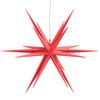 LED Christmas Star Foldable Red 57 cm