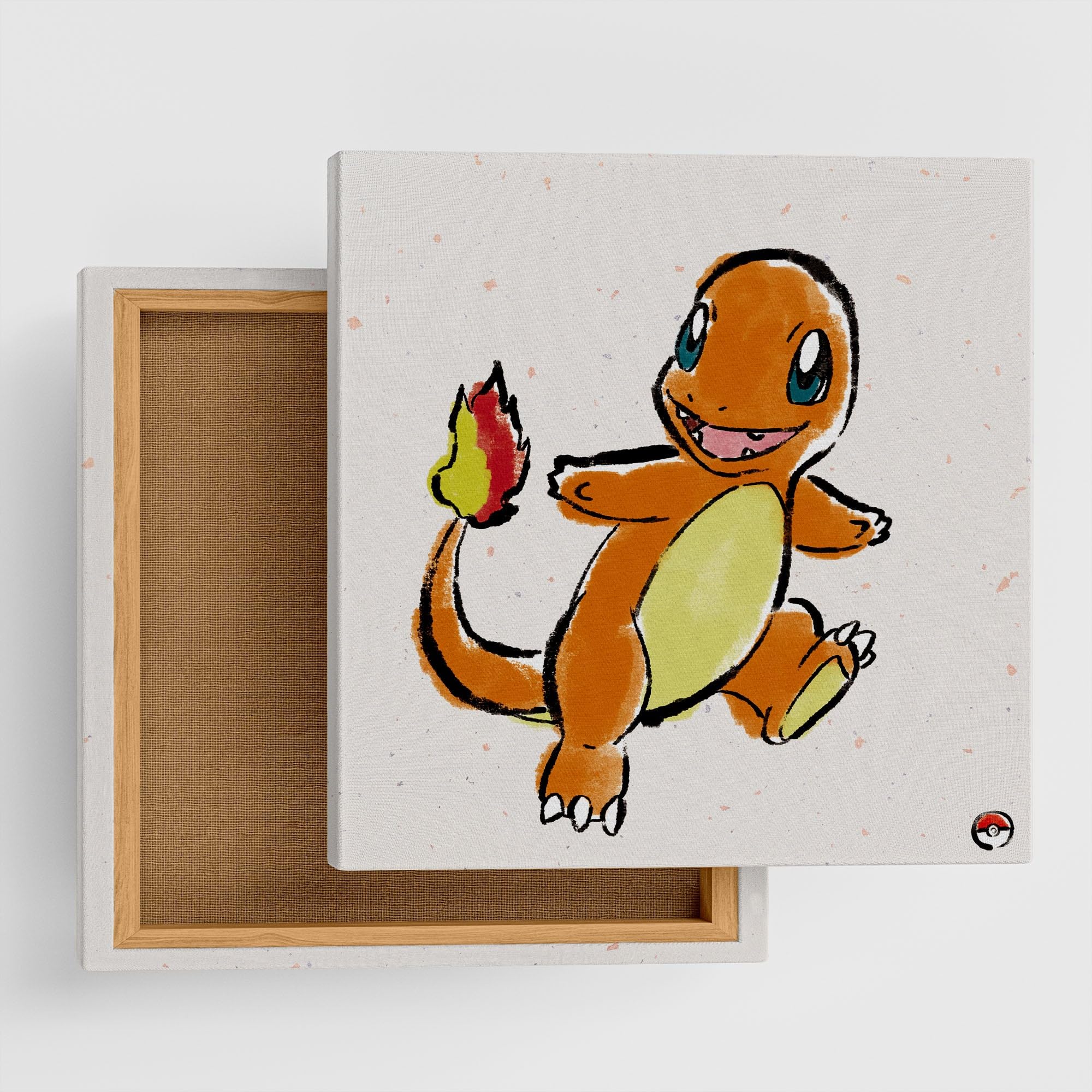 

Pokemon Art 30см x Панель [Art Deli], Чармандери, намальовані пензлем, 30см, Середній, POKE-2407-02
