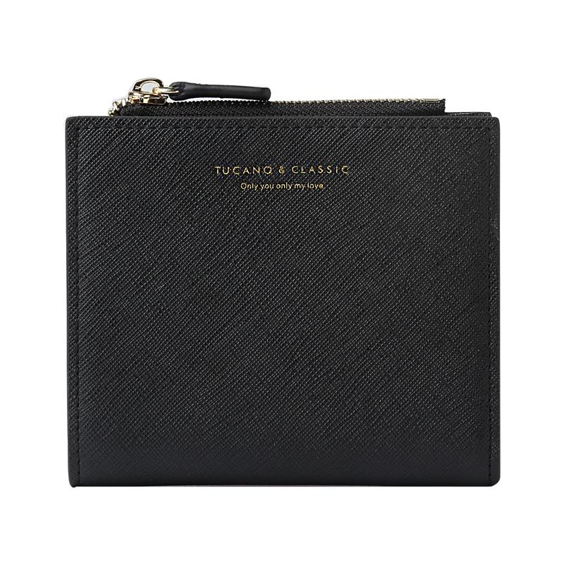 TUCANO Women's Genuine Leather Short Wallet & Card Holder