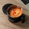 Stainless Steel Noodles Cup Heat Resistant Rice Soup Bowl Portable Fruit Salad Bowl  Household