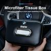 Car Interior Tissue Storage Bag Accessories Toilet Paper Organizer For X1 X2 X3 X5 X4 X6 X7 G30 G20 G32 G11 G12 F40 Stickers