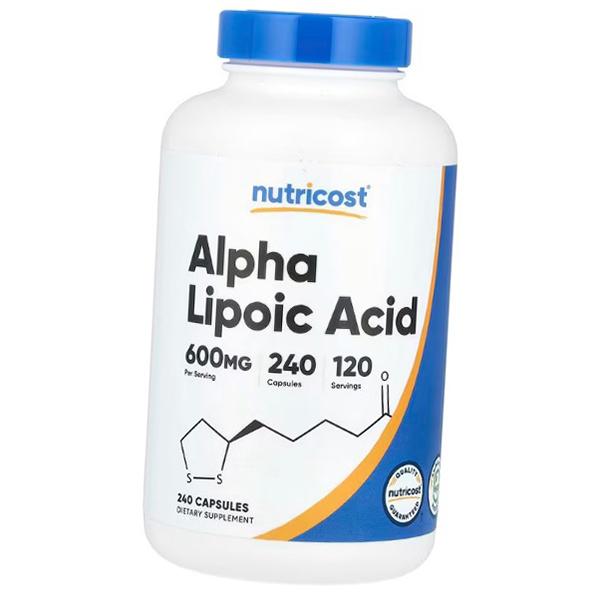 Alpha Lipoic Acid, 600 Mg, Nutricost (70647015)