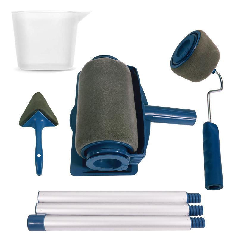 Wall Decorate Painting Roller Brush Set Paint Runner Pro Brush Kit Multifunctional House Paint Rollers Runner Pro Tools Set