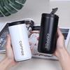 500Ml Stainless Steel Coffee Thermos Bottle Thermal Mug Leakproof Car Vacuum Flasks Coffee Cup Travel Portable Insulated Bottles
