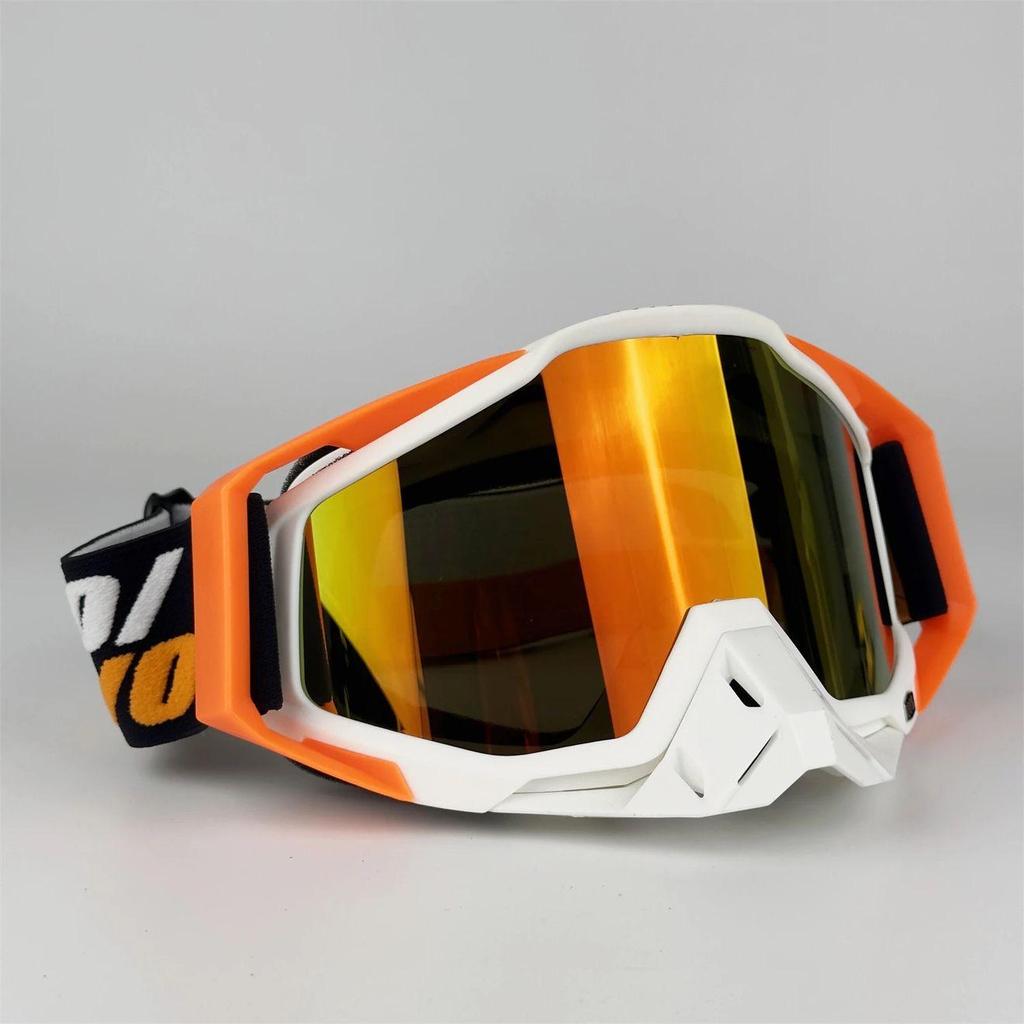 Gafas de Moto y Esquí a Prueba de Viento Transfronterizas: 100% Todoterreno, Equitación al Aire Libre y Protección para Descenso